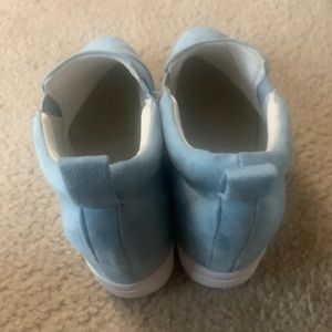 Light blue boots